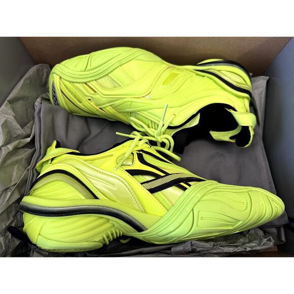 New Balenciaga Tyrex Mens Sneakers Neon Yellow US 9 / EU 39 $1150 SRP shoes men main image 6